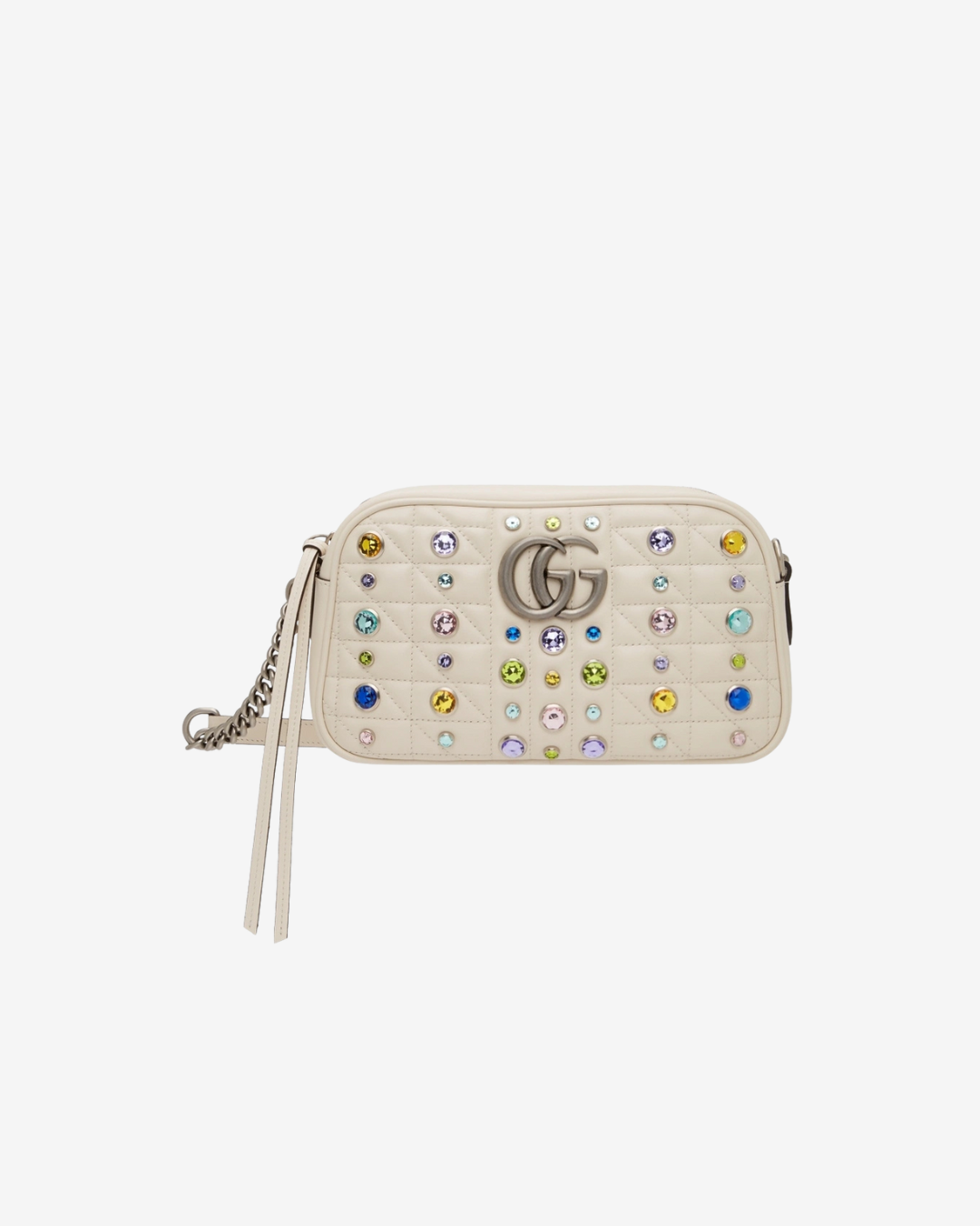 1 GG Marmont Small Leather Shoulder Bag - Image 1