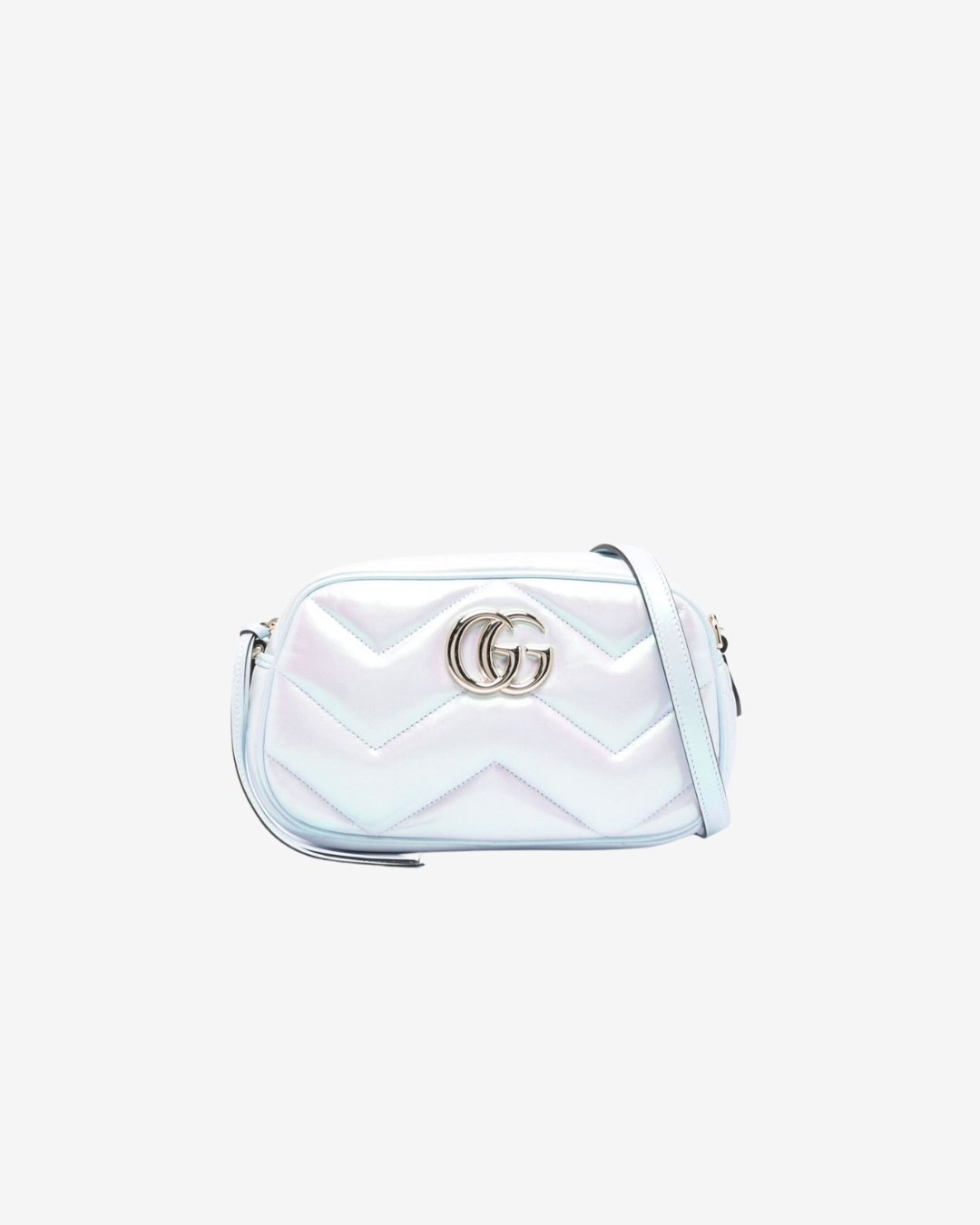 1 GG Marmont Small Leather Shoulder Bag - Image 1