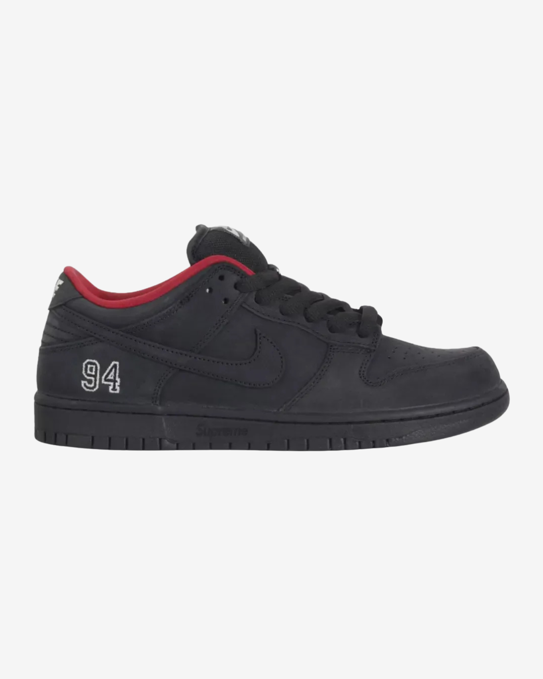 1 Supreme x SB Dunk Low 94 Black - Image 1