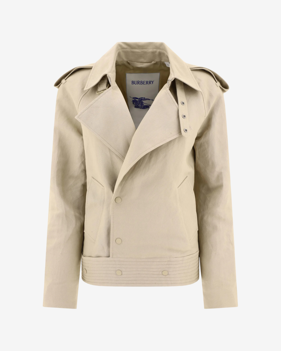 1 Double-Breasted Trench Jacket - Image 1