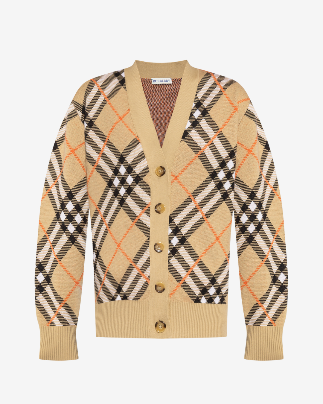def Vintage Check Cardigan - Image 1